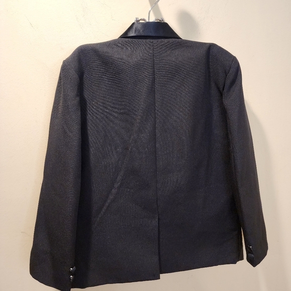 Black Kids Smoking Blazer with Vest size 7 - Picture 3 of 9